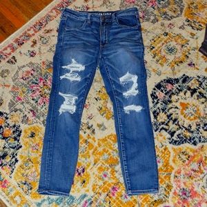 American Eagle Hi Rise Jeggings Size 12 Short